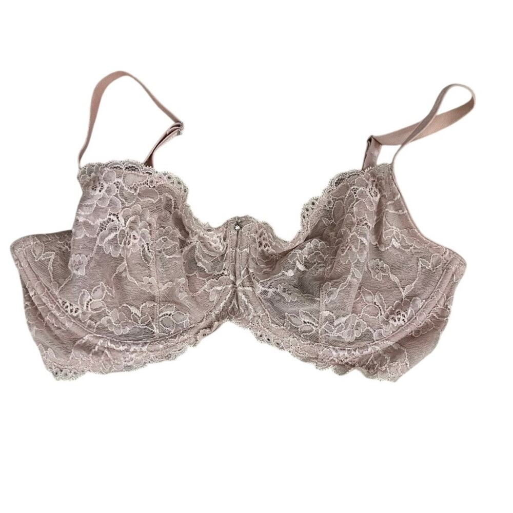 Montelle Intimates Lace Underwire Bra Size 32E